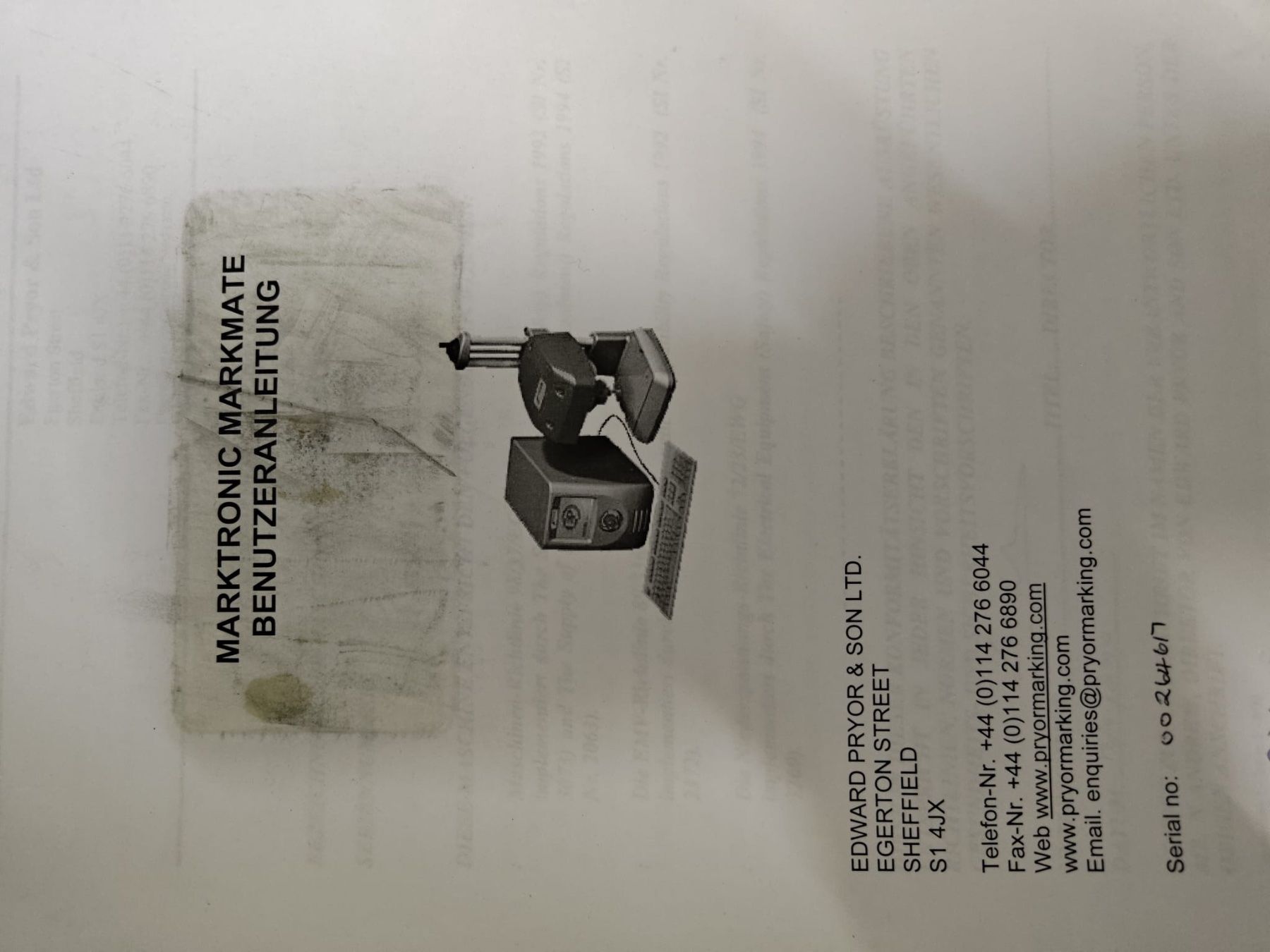 Tutte le macchine: Pryor MarkMate / Marktronic Gravurmaschine – Usato da Altdorf UR venduto da Liveo-shop 6
