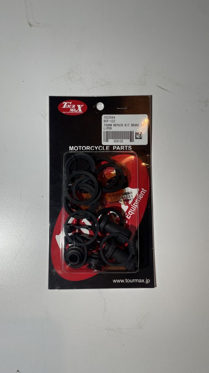 Honda Tutti i ricambio per moto: Tourmax Bremssatel Rep. Kit BCF-123 – Usato da Heimberg venduto da Grony.14