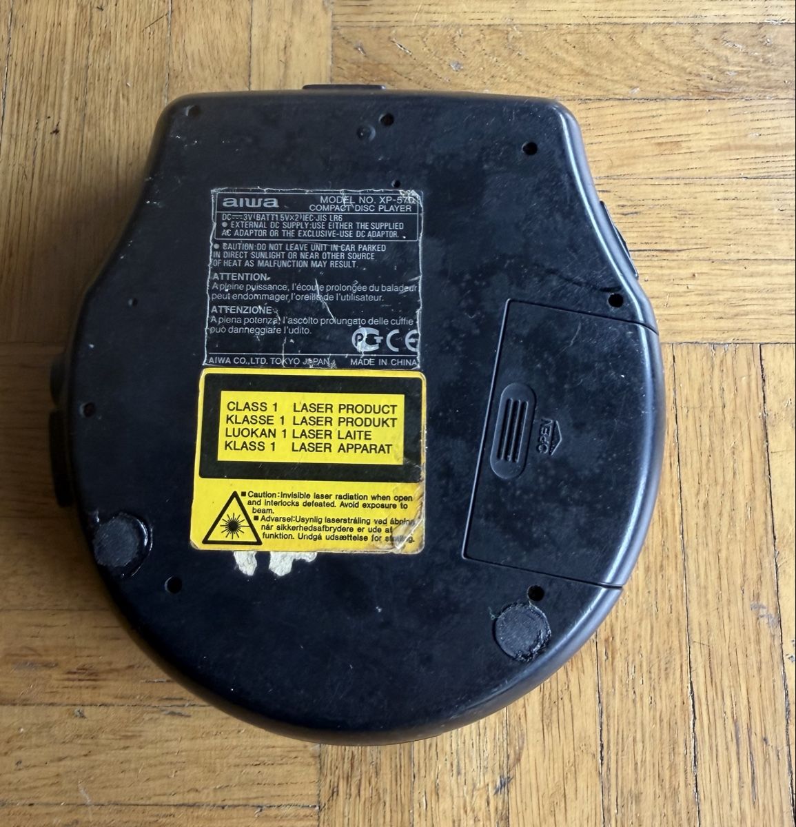 Lettore multimediale portatile: Lettore CD portatile Aiwa XP-570 usato – Usato da S. Pietro venduto da pap_nd2w 2