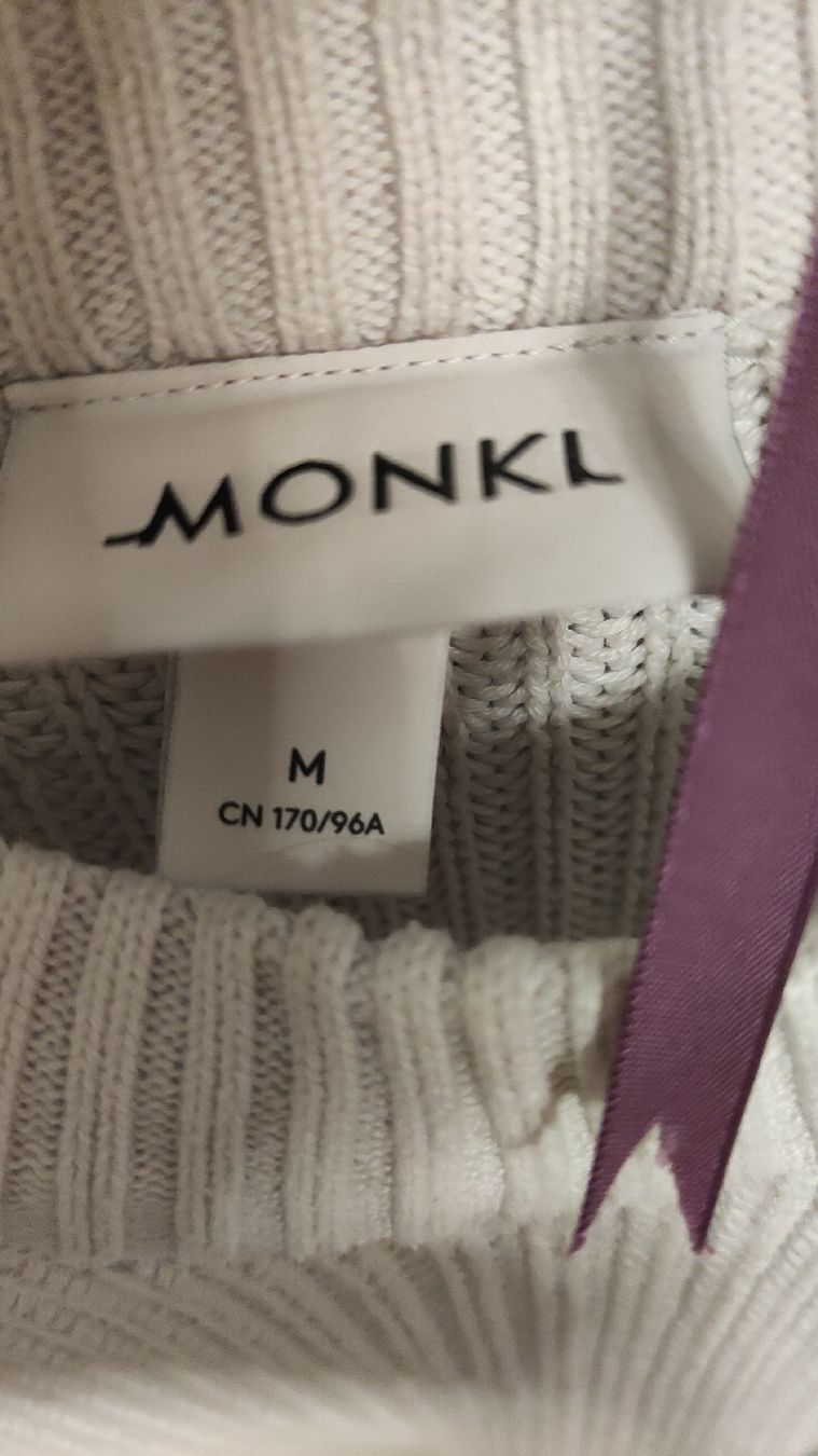 Monki Maglioni & Felpe: Weisser Monki Strickpullover, M – Usato da Schaffhausen venduto da NanetteBaguette 1