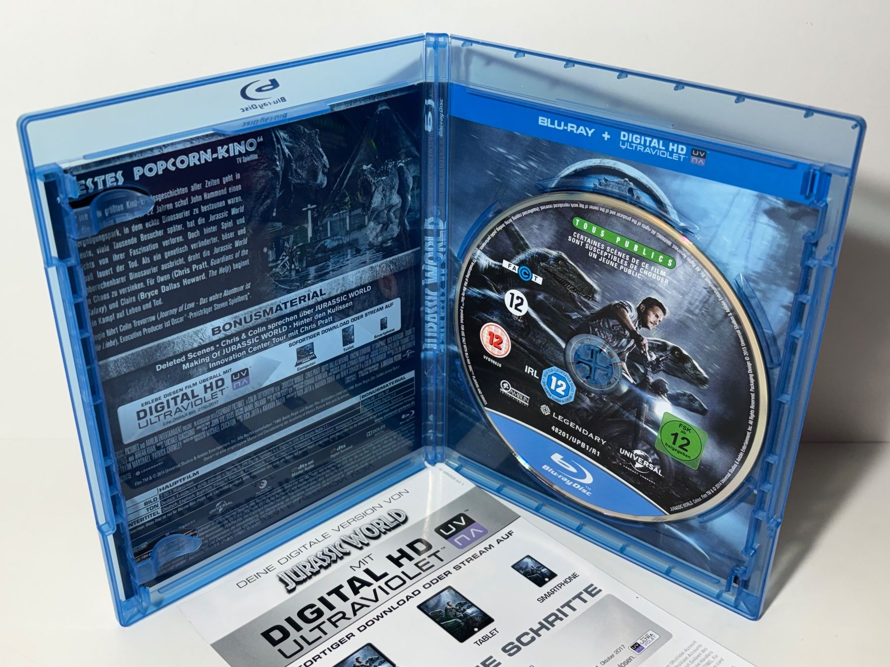 Tutti i DVDs: Jurassic World Blu Ray – Usato da Wilderswil venduto da Sstriker 2