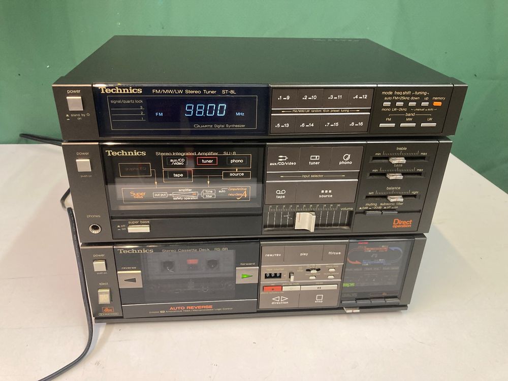 Technics Midi Hifi Anlage Receiver, Radio, Kasette | Kaufen auf Ricardo