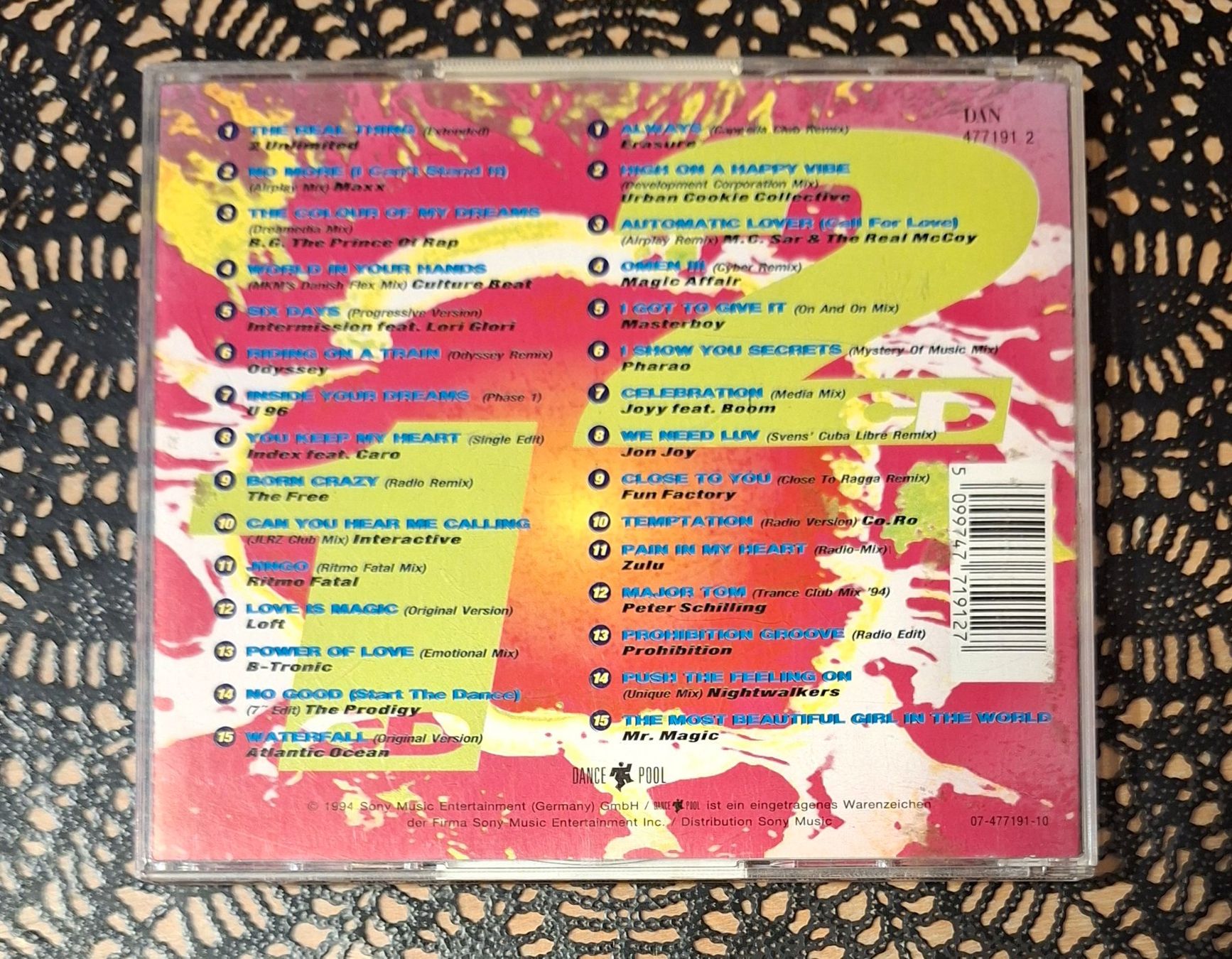 CD: Dance Now! Vol.7, Dance Pop Compilation Sampler 2CD 1994 – Usato da Schönenberg TG venduto da Gregolino76 1