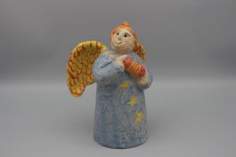Engel mit Konzertina Künstler *Ueli Schmutz (1932-2024) *
