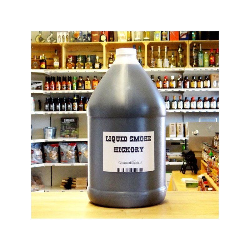 Cibi & Specialità: Hickory Liquid Smoke Gallone – Nuovo e nell'imballaggio originale da Zürich venduto da hotsaucenzuerich