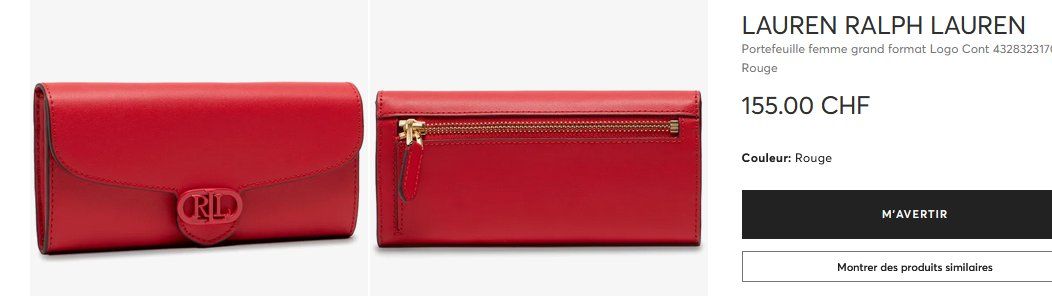Ralph Lauren Portemonnaie: Ralph Lauren Wallet Portefeuille – Gebraucht aus Collonges von arashee 6