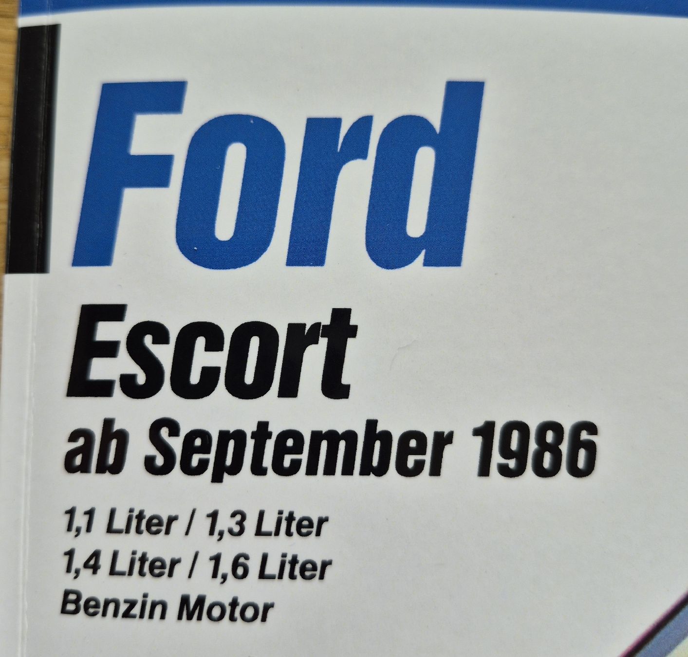 Libri: Reparaturanleitung Ford Escort – Usato da Ersigen venduto da Sprossi 2