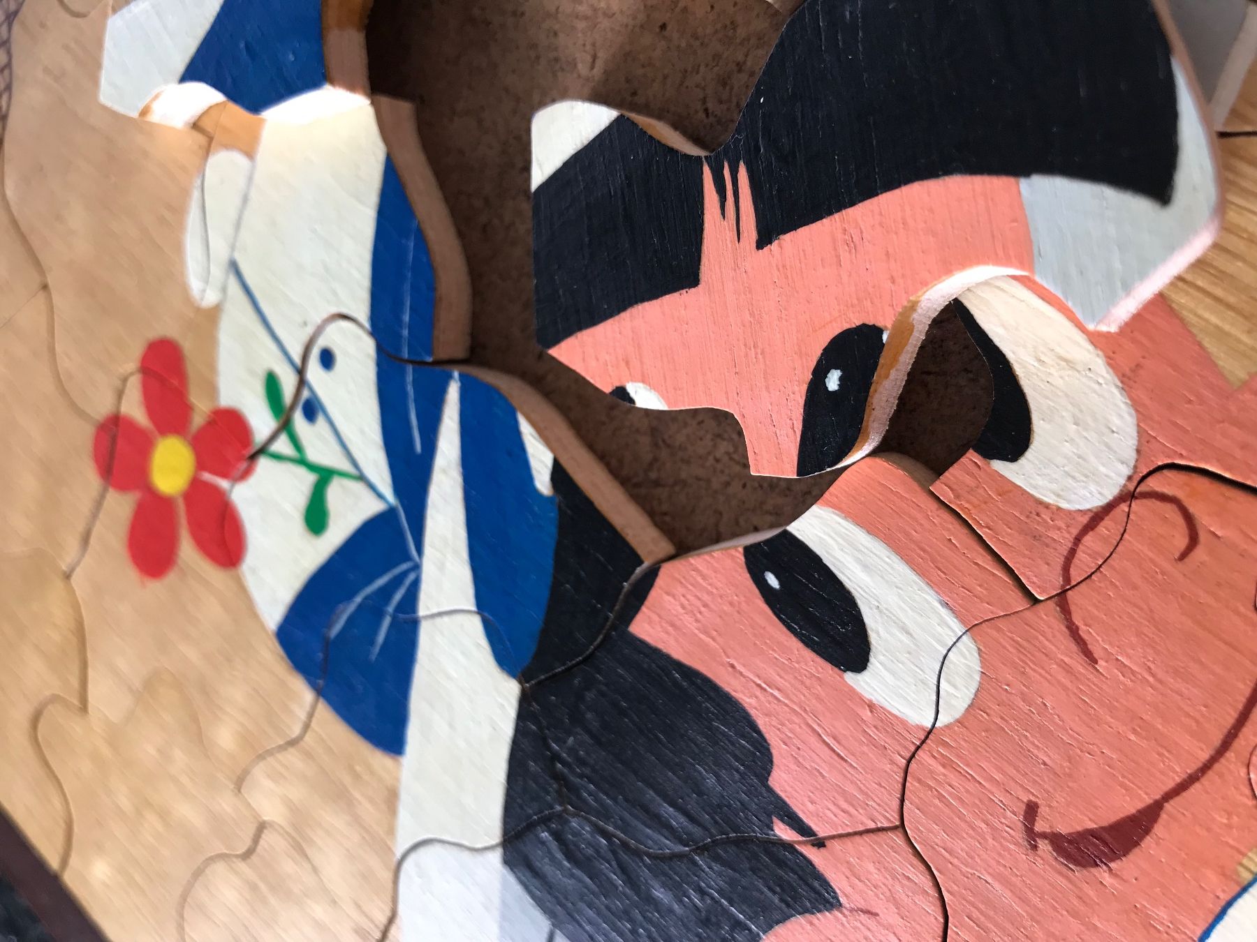 Puzzles: Kinder-Holzpuzzle, Handmade – Neuf (Voir description) à Düdingen par Manuela14 3