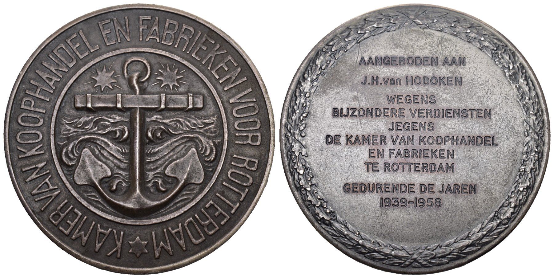Médailles: Rotterdam 1958 – D'occasion à Bern par numismatictops