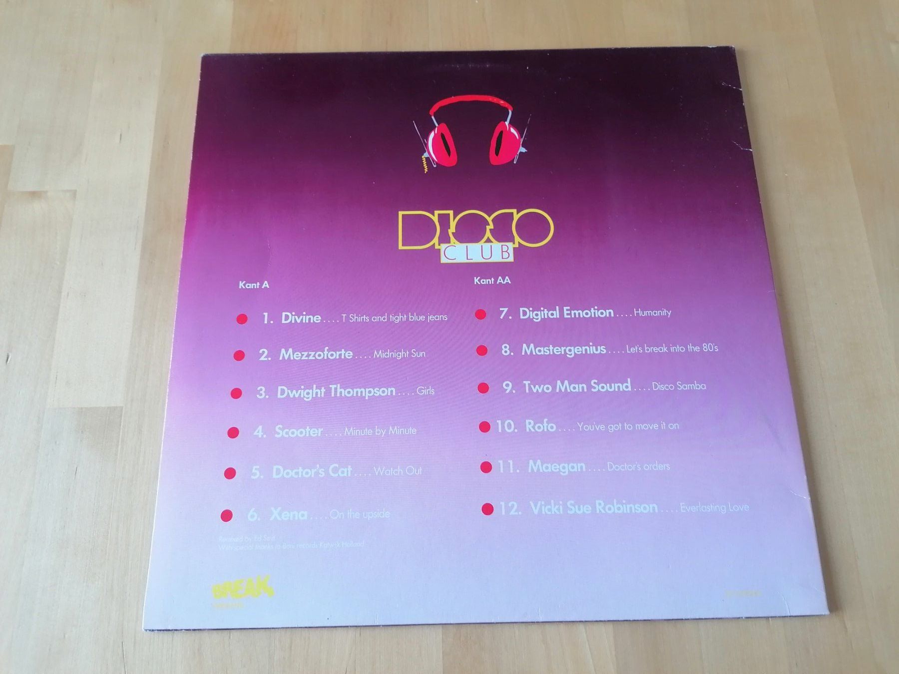 Schallplatten: Disco Club Volume 2 ***Italo - Disco*** – Gebraucht aus Emmenbrücke von WintoWin 1