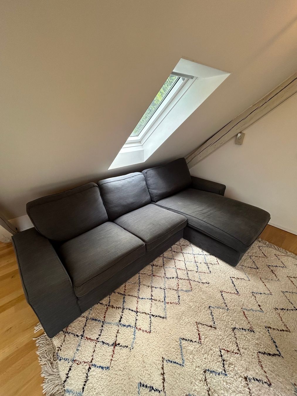 Ikea Sofas: Sofa - KVIK 3er-Sofa mit Récamiere – Gebraucht aus Zürich von olivermueller92