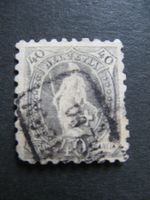Stehende Helvetia 69B, gestempelt, gepr.
