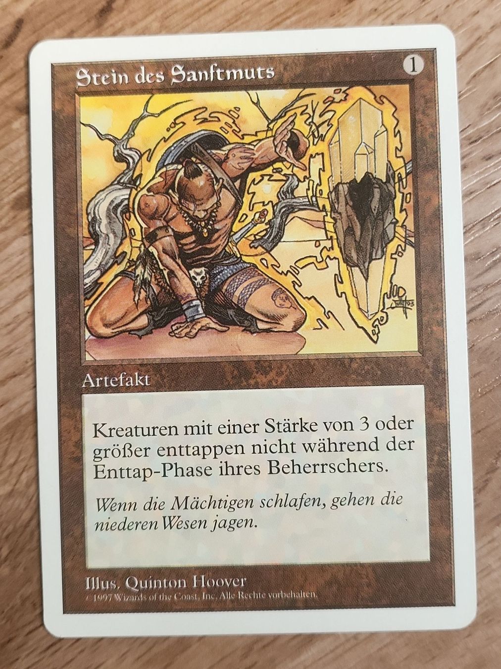 Magic The Gathering Carte collezionabili: Magic The Gathering - Stein des Sanftmuts, Top Zustand – Nuovo (secondo la descrizione) da Untersiggenthal venduto da vonberner