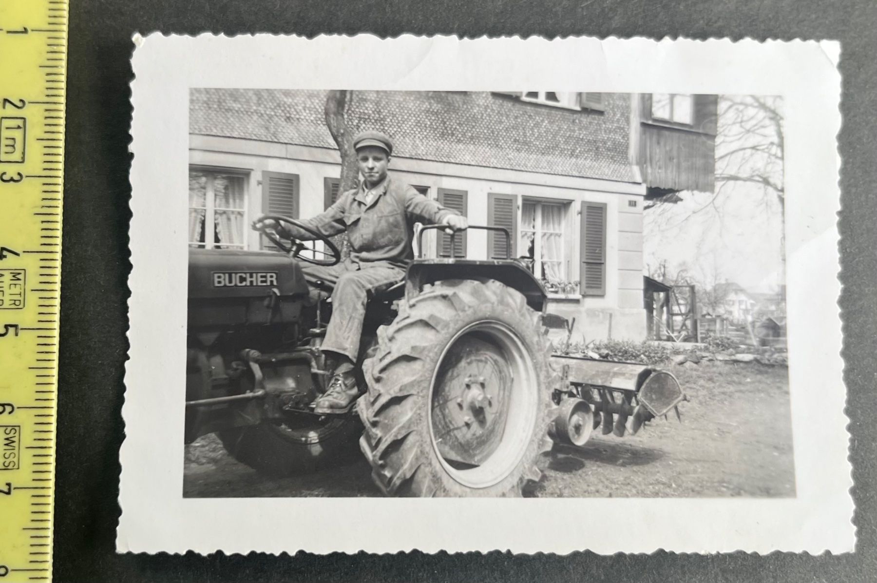 Foto & Immagini: Bucher -Traktor/ Photo ca. 1940 – Usato da Ostermundigen venduto da DaxKarten-75