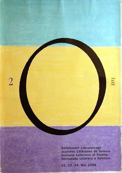 Poster & Bilder: Solothurner Literaturtage 20 Jahre – Neu (gemäss Beschreibung) aus Bern von Vintage-Art-Poster