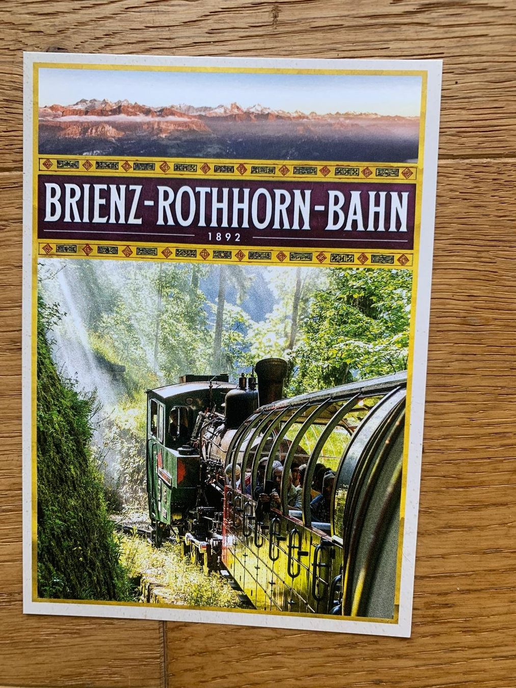 Cartoline postali: 3 er Set Postkarten Brienz Rothorn Bahn – Usato da Grossdietwil venduto da fab_8bdy 1