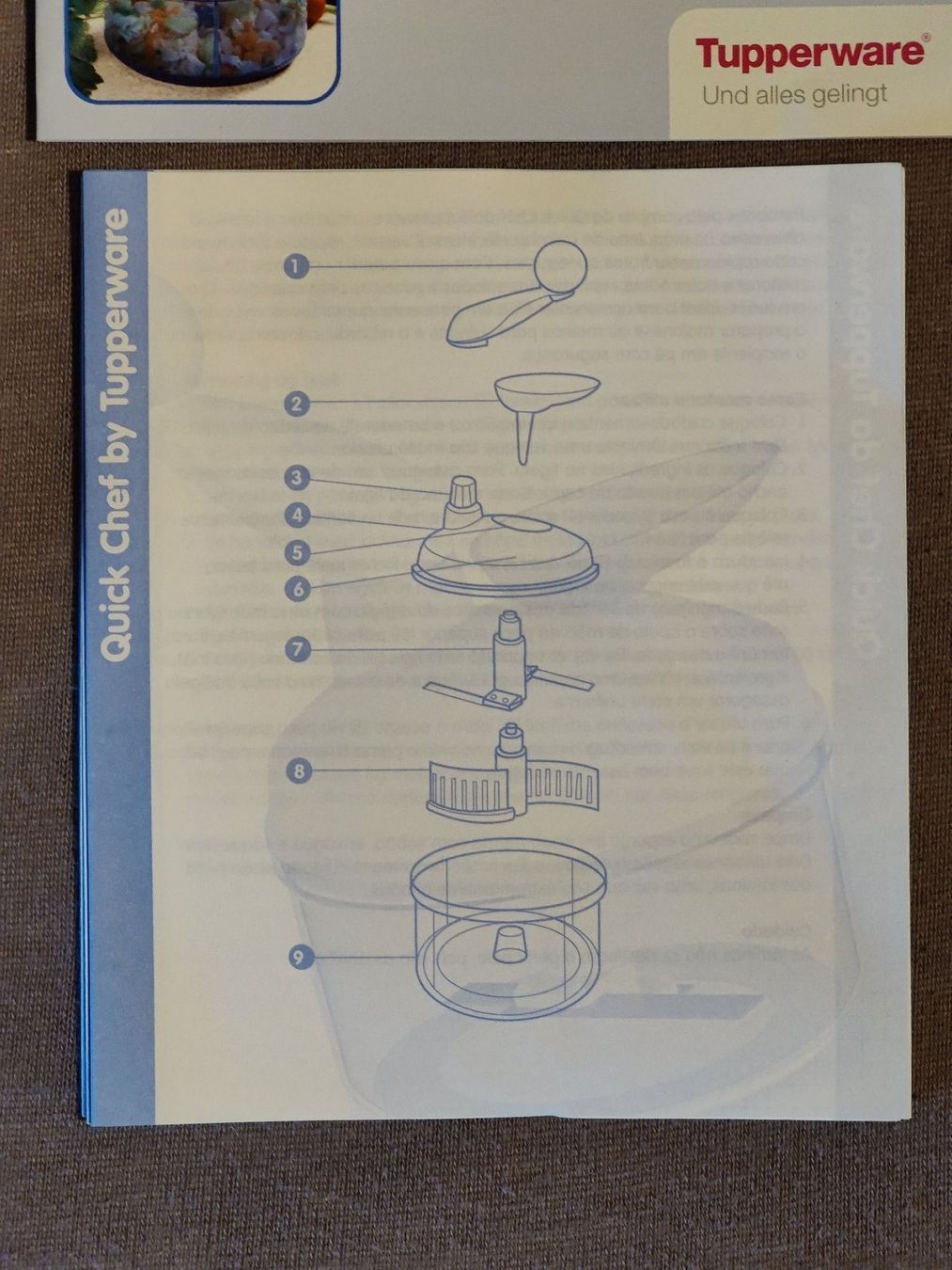 Tupperware Küchengeräte: Tupperware - Quick Chef – Neu (gemäss Beschreibung) aus Langnau am Albis von rdenzel 1