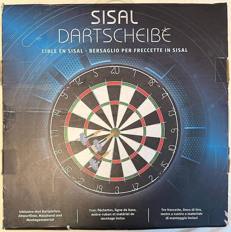 Freccette: Sisal Dartscheibe – Nuovo e nell'imballaggio originale da Volketswil venduto da T__J