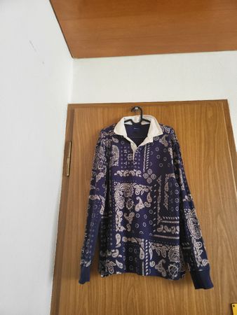 polo manches longues GANT motifs paisley, taille M /L