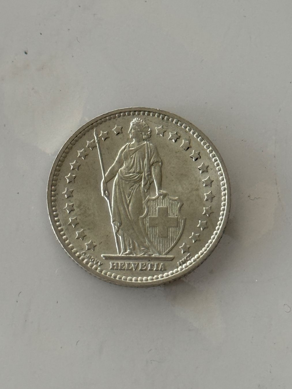 Tutti le monete: 1 Franken 1957  Unz – Nuovo (secondo la descrizione) da Wallisellen venduto da SWISS_SILVER1