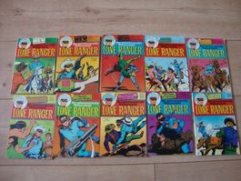 10 x Western Comic Taschenbücher LONE RANGER / 70er Jahre