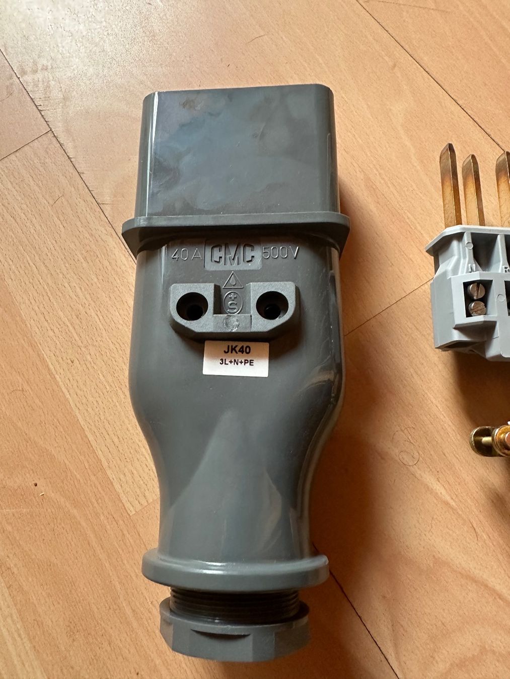 Spine: Stecker J 40 5 Polig CMC NEU – Usato da Huttwil venduto da Bolpa 3