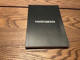 Konzerttagebuch für unvergessliche Erlebnisse neu