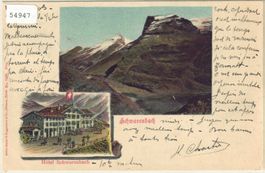 Hotel Schwarenbach - Gemmipass - Litho