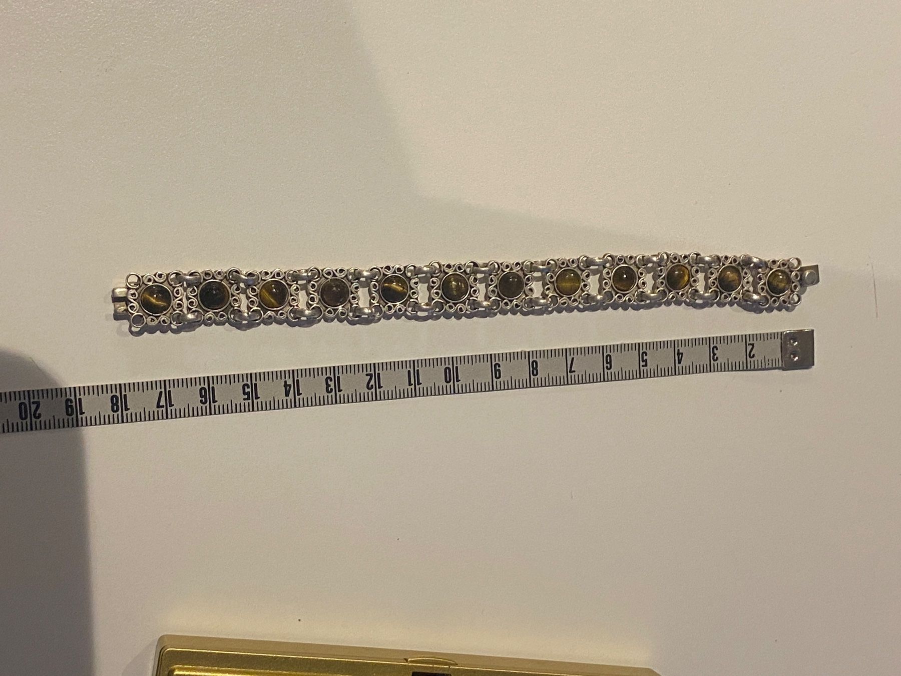 Bracciali & Braccialetti: Silber Armband Tiger Auge – Usato da Liestal venduto da marieugenia 1