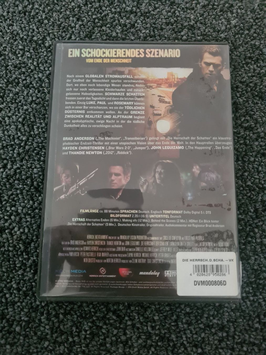 Tutti i DVDs: DIE HERRSCHAFT DER SCHATTEN(11531) – Usato da Ruswil venduto da M71 1