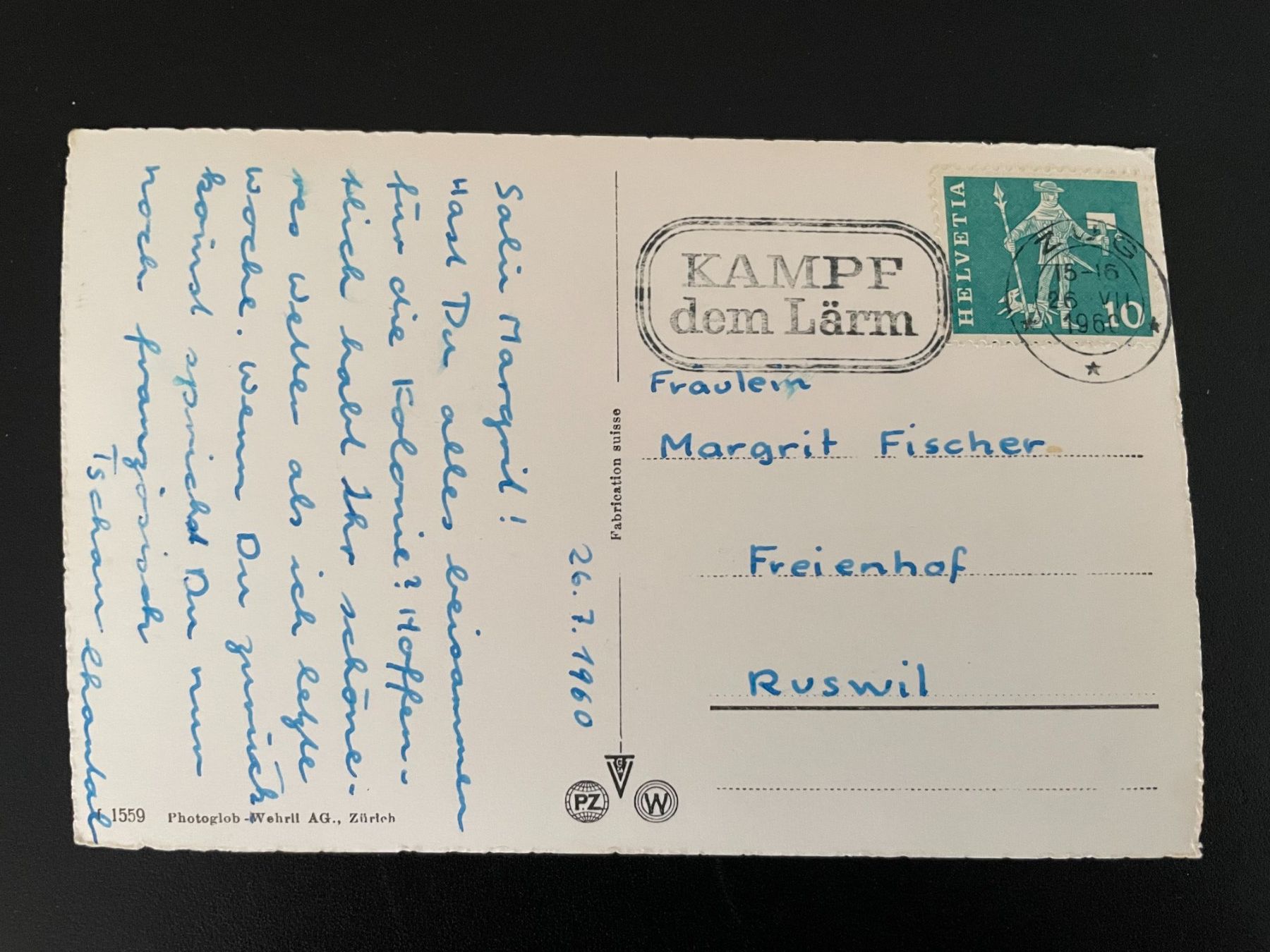 Cartoline postali: AK Zug, Kolinplatz – Usato da Thal venduto da Danny82 1