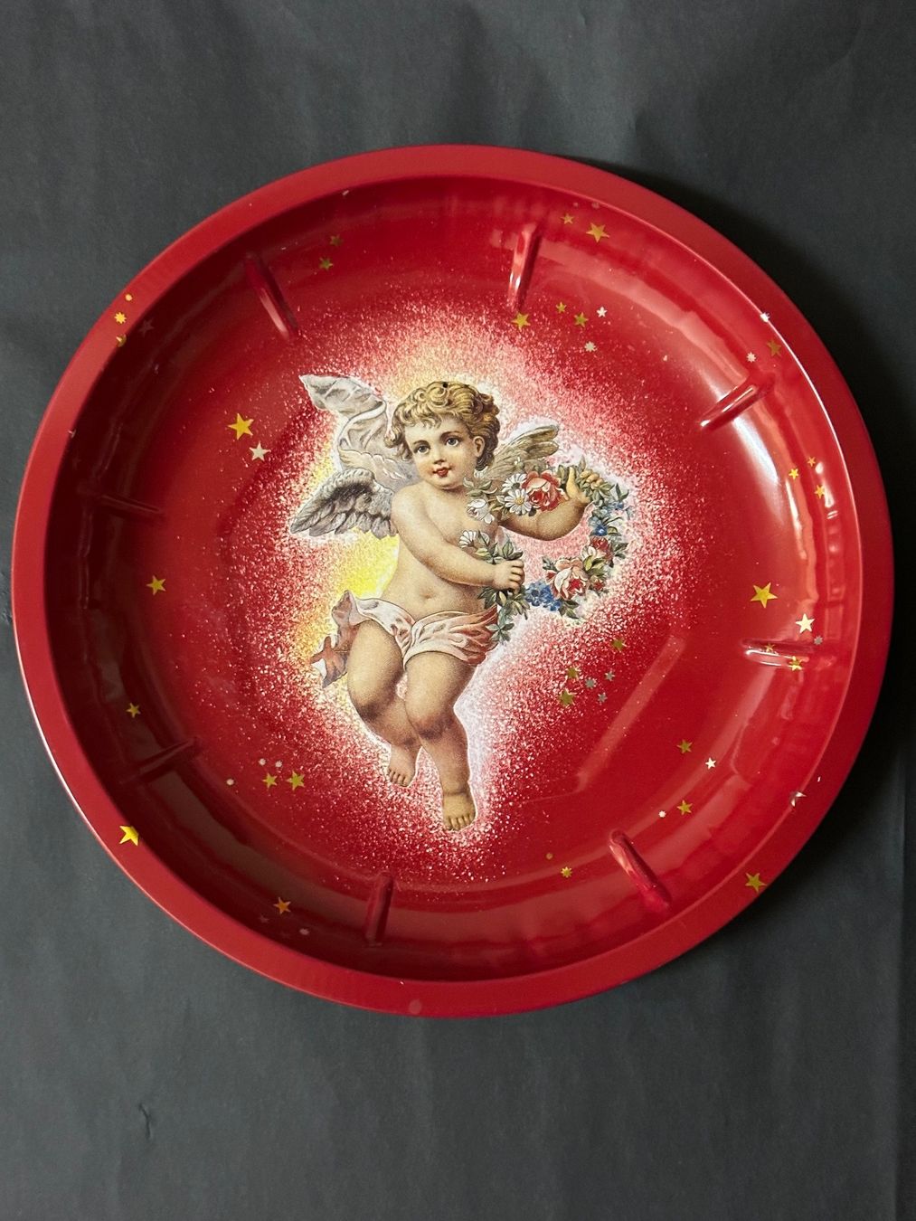 Piatti di portata: Weihnachtsdekoration Teller mit Engel – Usato da Bern venduto da schnupka