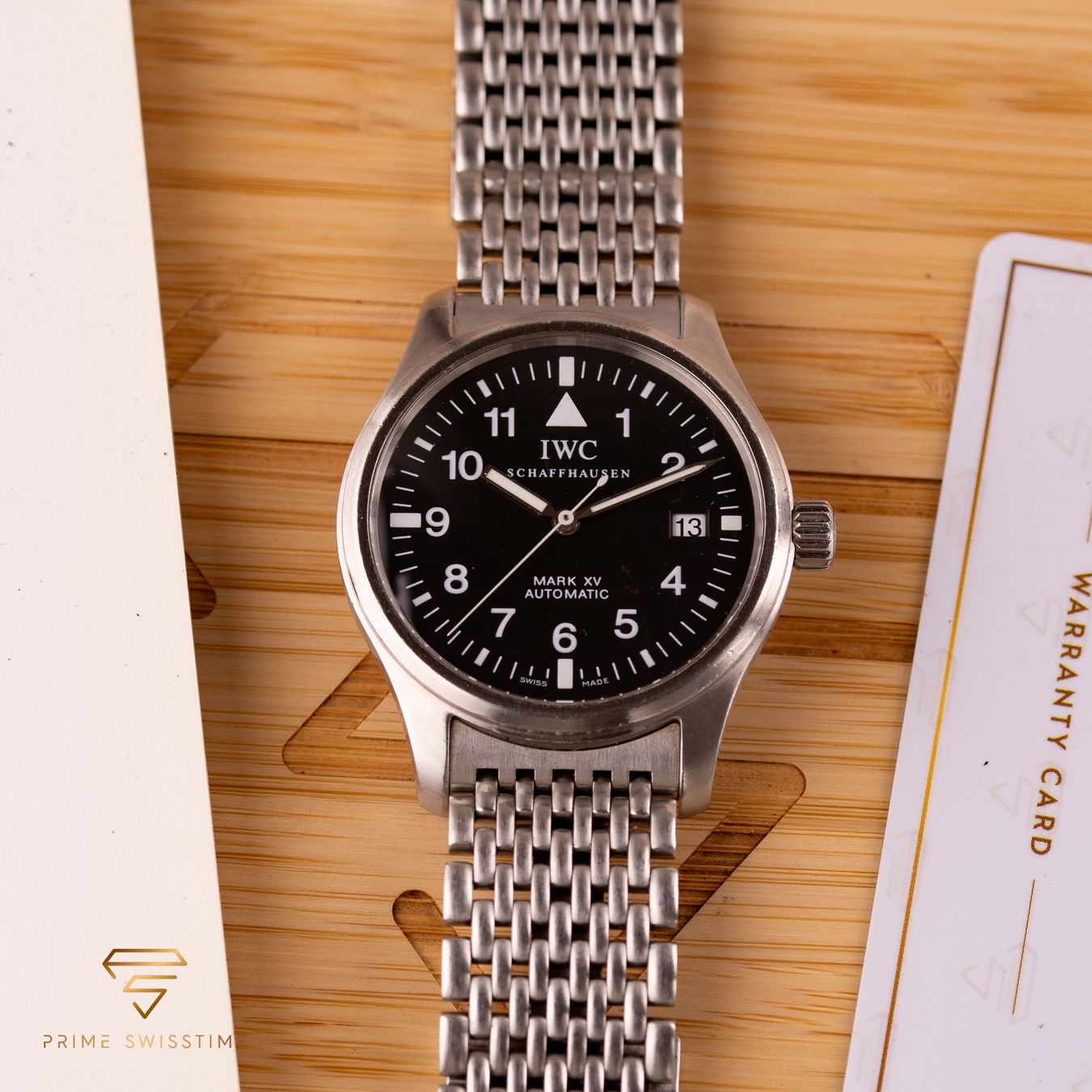 IWC Orologi: IWC Pilot Mark XV/IW325302/ Service 2024 – Usato da Luzern venduto da PrimeSwissTime 9