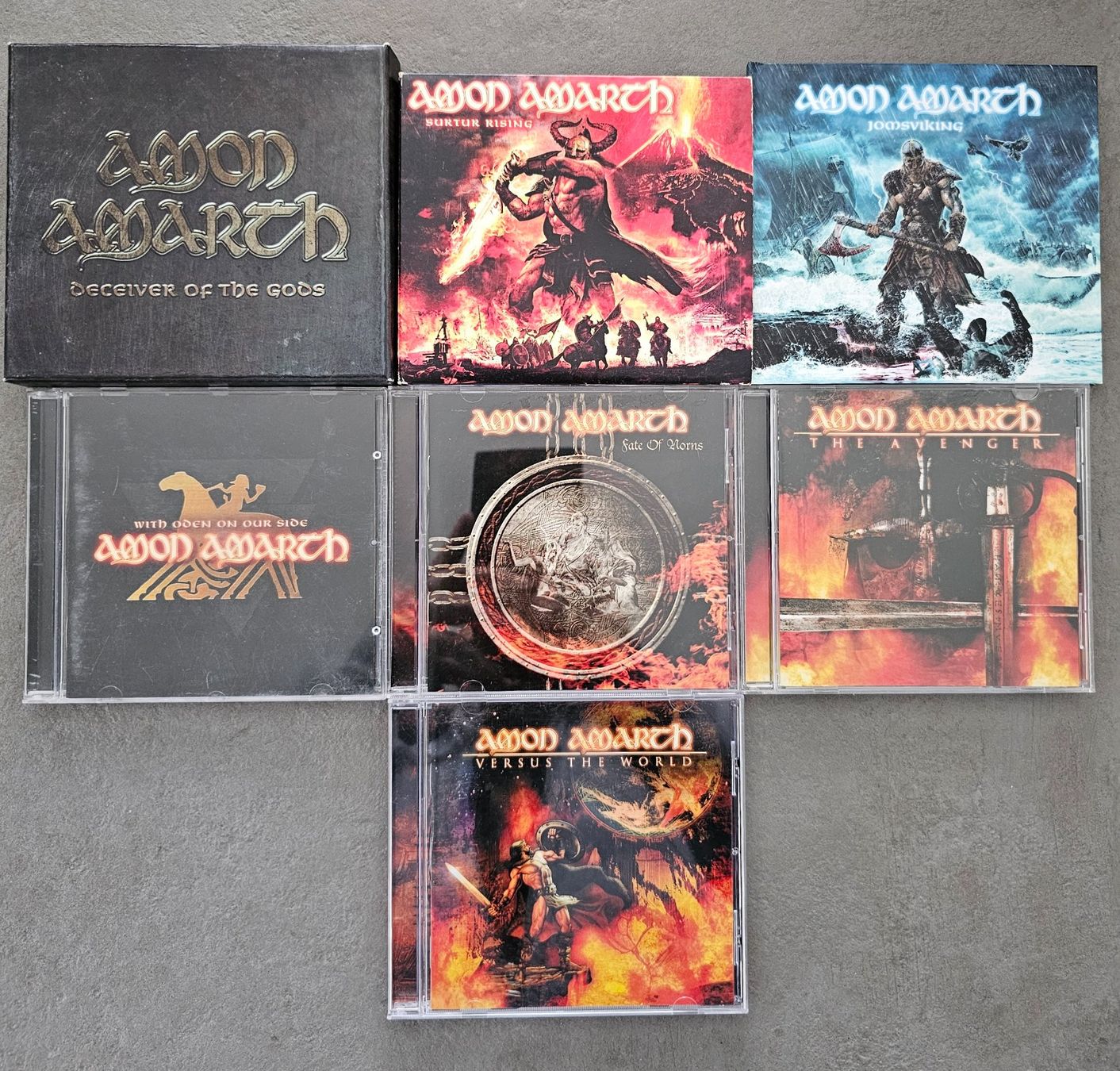 CDs: Amon Amarth CD's – Gebraucht aus Unterkulm von Chaplyn2018