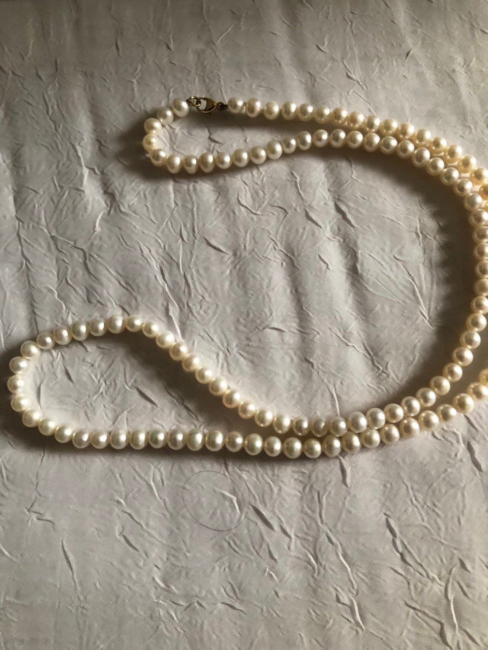 Perle (finte): SUPERBE COLLIER DE PERLES FINES – Usato da Genève venduto da Honeybird 1
