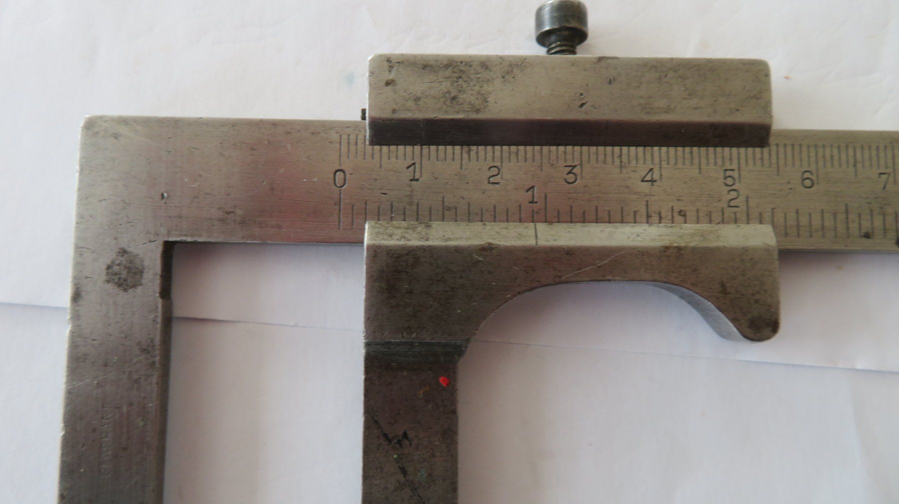Misurare: Schiebelehre, Messschieber antik gemarkt mit "Glashart" 19cm – Usato da Wetzikon ZH venduto da morda1954 2