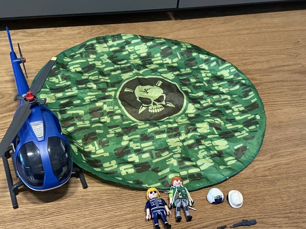 Giocattoli: Playmobil Polizeihelikopter – Usato da Mülligen venduto da selecta93