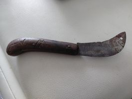 Altes Rebmesser / Hippe mit Holzgriff,RARITÄT!