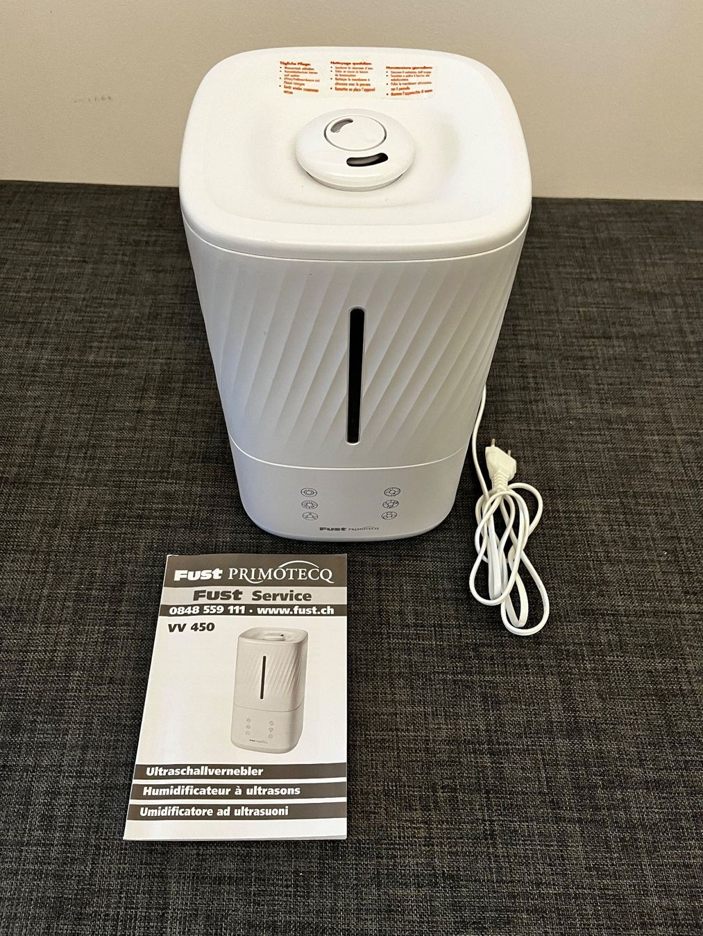 Luftbefeuchter: Luftbefeuchter - Primotecq VV 450 wie neu – Gebraucht aus Meggen von Rebajas