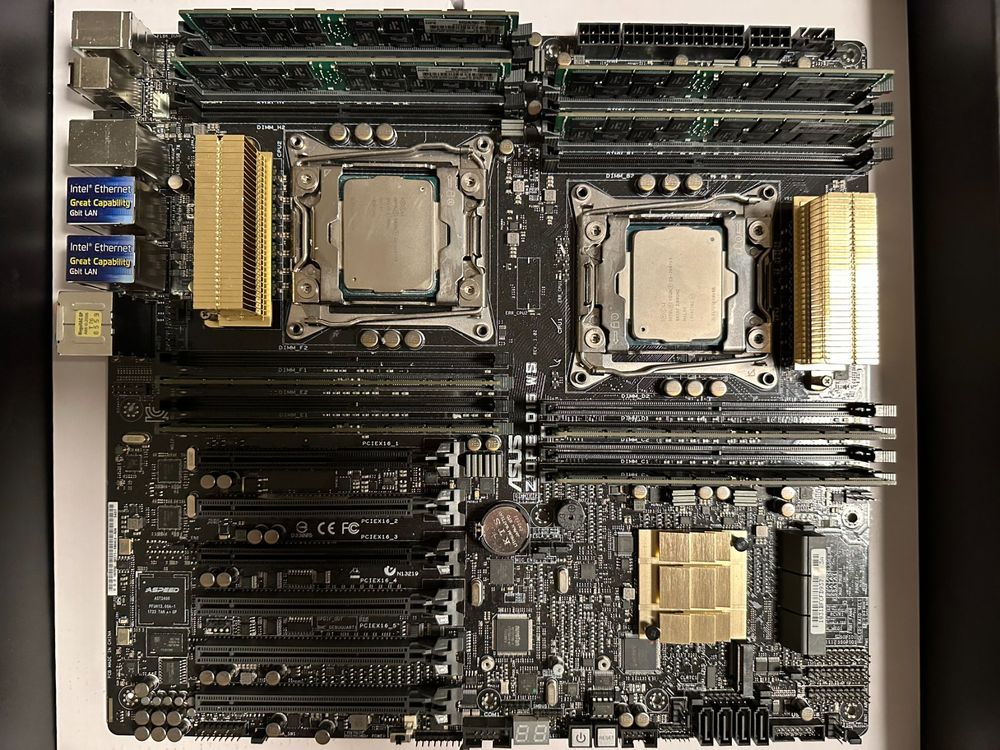 Server HW Set, Xeon CPU inkl. Mainboard & 512GB RAM (Gebraucht) in ...
