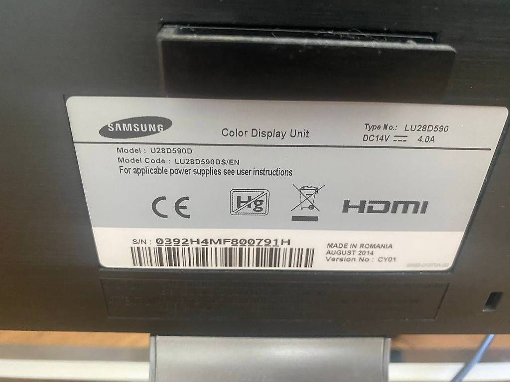 Samsung Monitore: Samsung Bildschirm U28D590D – Gebraucht aus Bern von sarah1236 2