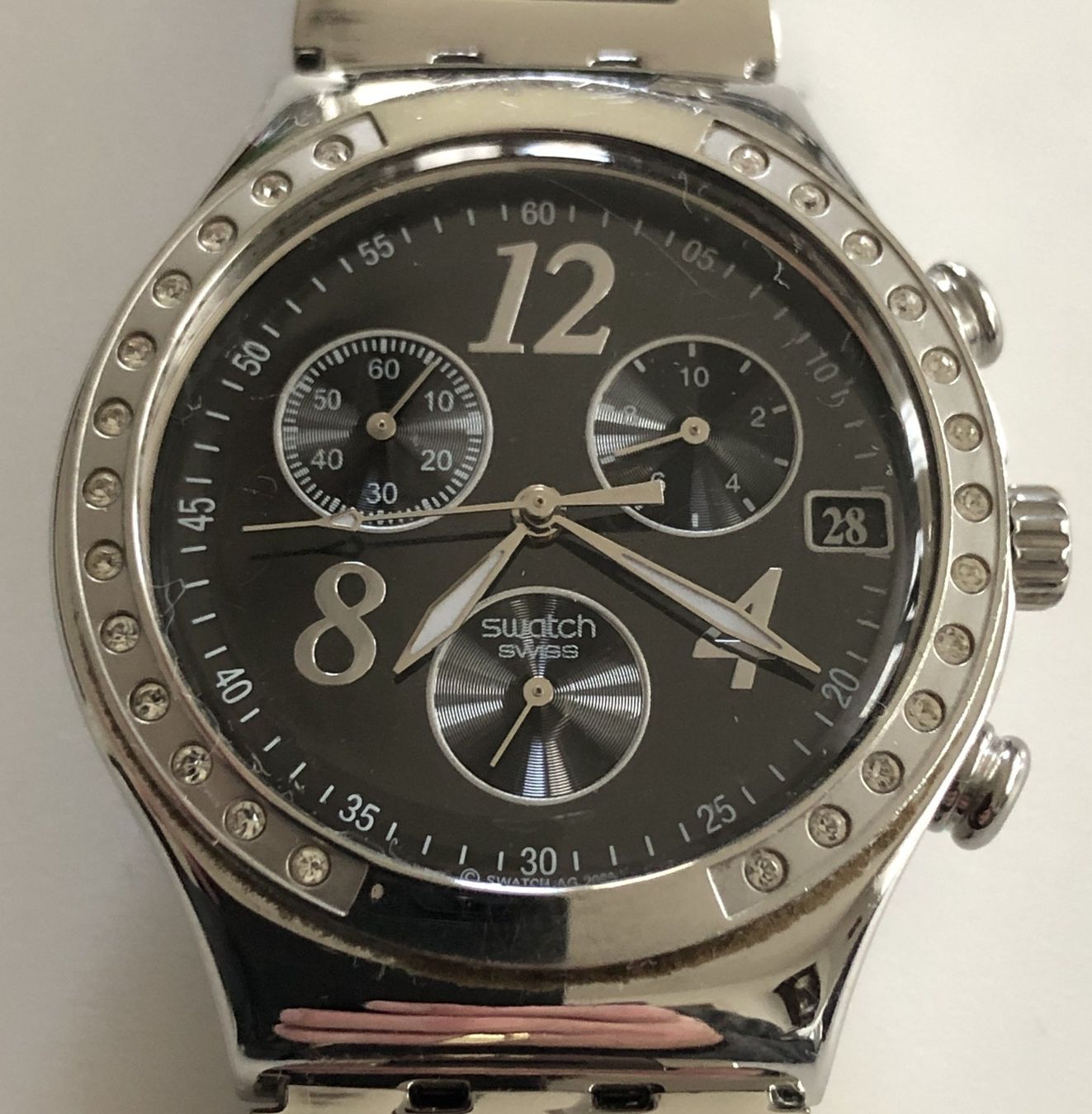 Swatch Orologi: Swatch Irony Chrono YCS485 "DREAMNIGHT" – Usato da Binningen venduto da Steffisboerse 2