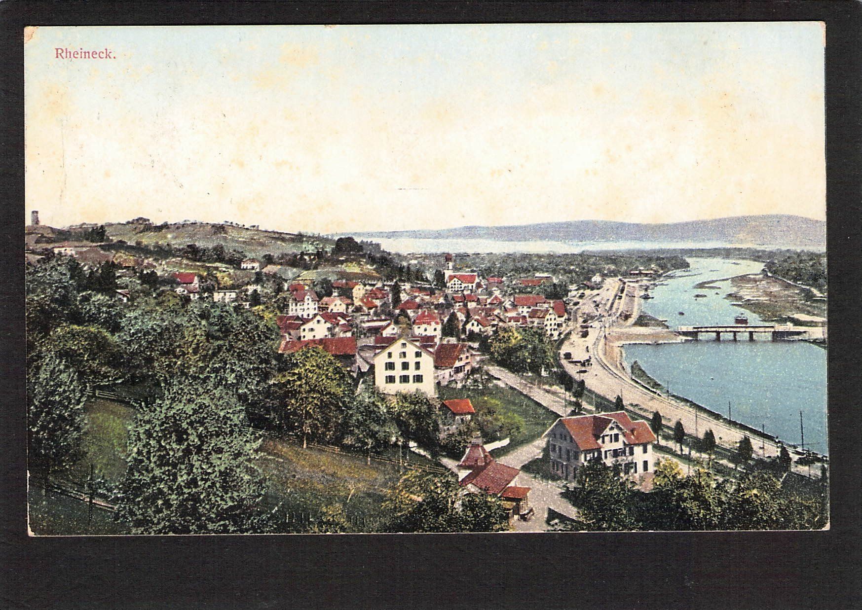 Ansichtskarten: #Rheineck SG , gel. 1912 – Gebraucht aus Reichenburg von Pipo-67
