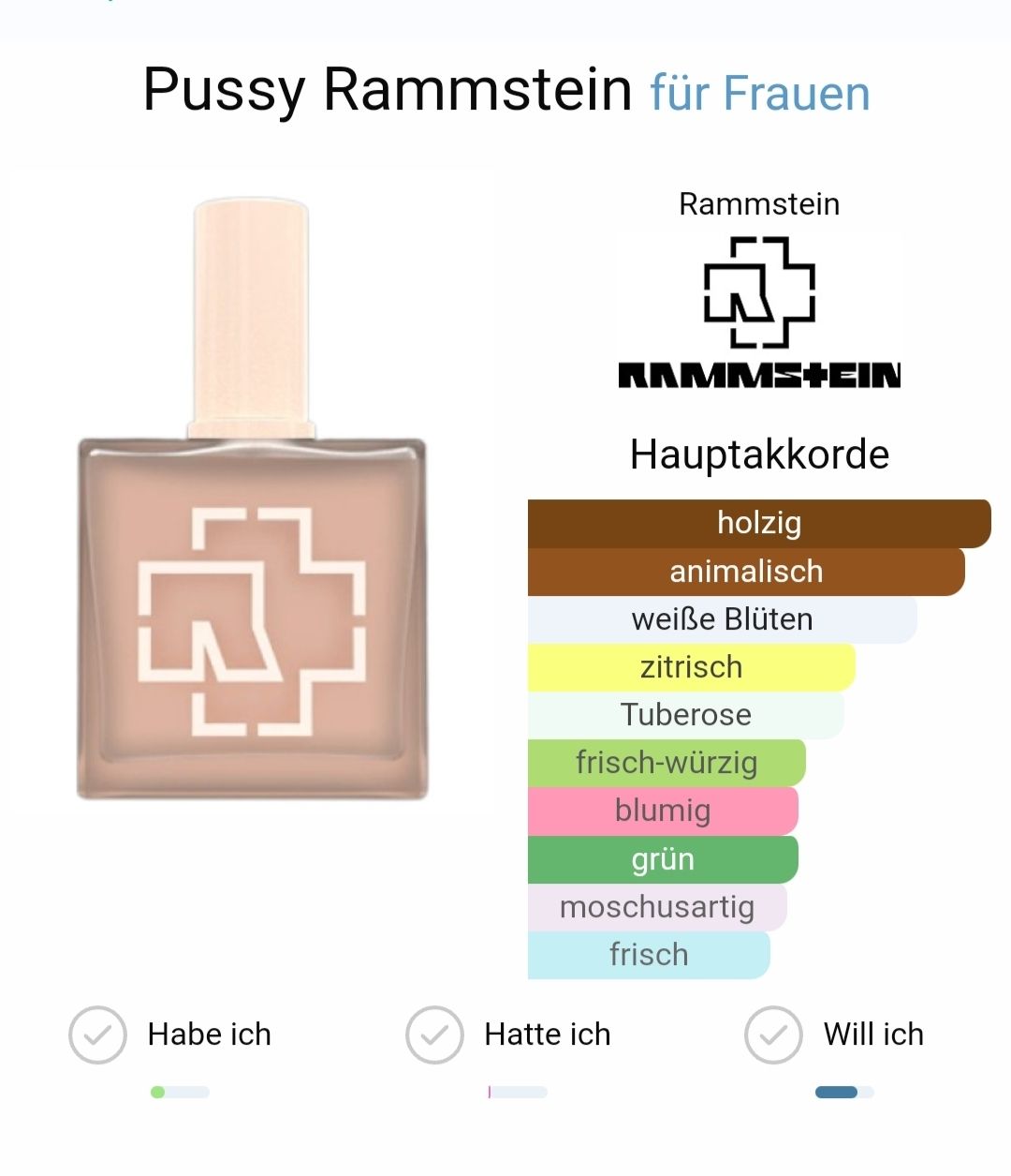Diamant Rammstein Parfum Frauen Parfum Rosenrot RAMMSTEIN DIAMANT