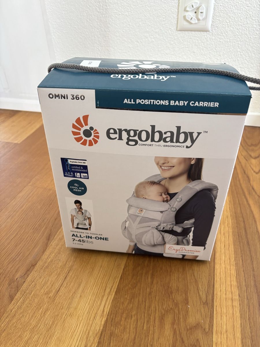 Ergo Baby Marsupi portabebè: Neuwertiges Ergobaby Omni 360 – Nuovo (secondo la descrizione) da Hochdorf venduto da Peppa90 3
