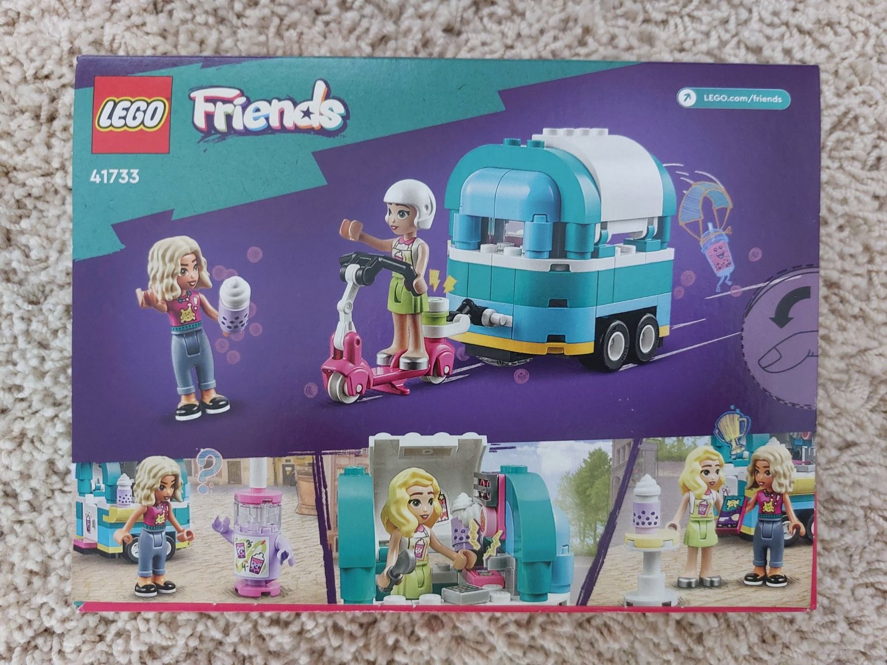 Lego Giocattoli: LEGO Friends 41733 Bubble-Tea-Mobil – Nuovo e nell'imballaggio originale da Balterswil venduto da Steineparadies 1