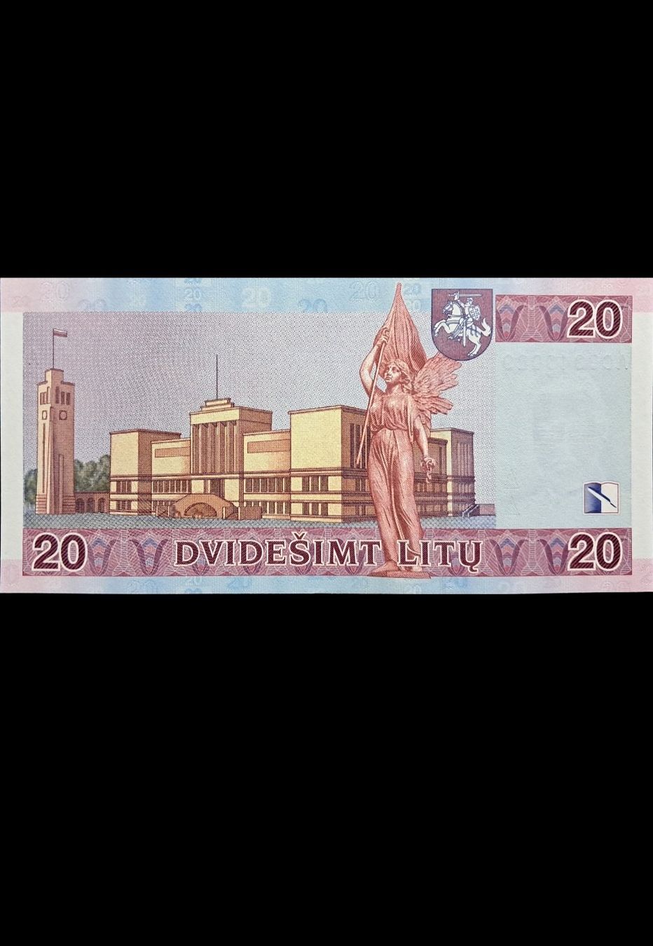 Banknoten: Lithuania 20 Litu 2001 Unc – Neu und originalverpackt aus Lufingen von E-Auktion 1
