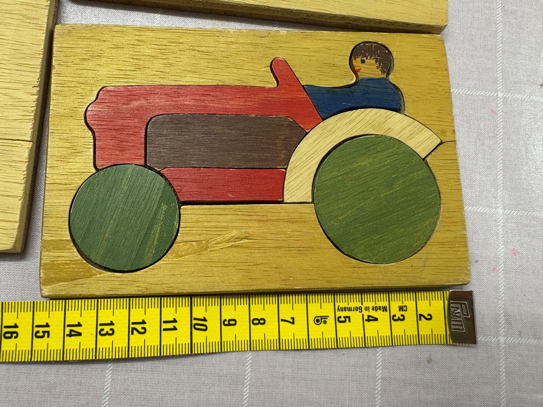Puzzle: 10 gebrauchte Holzpuzzle, 15x 9,5 cm, – Usato da Dübendorf venduto da nerino03 2
