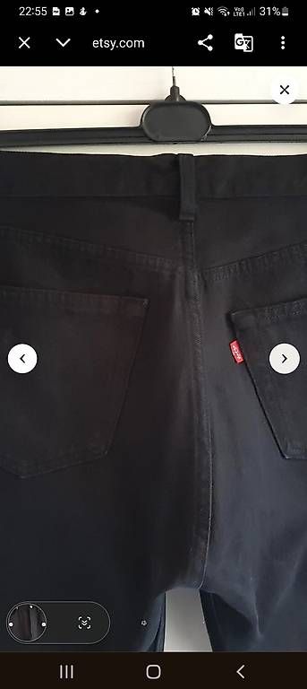Jeans: Levis Premium 511 Jeans schwarz W33/L30 – Gebraucht aus Bern von DiLara2000