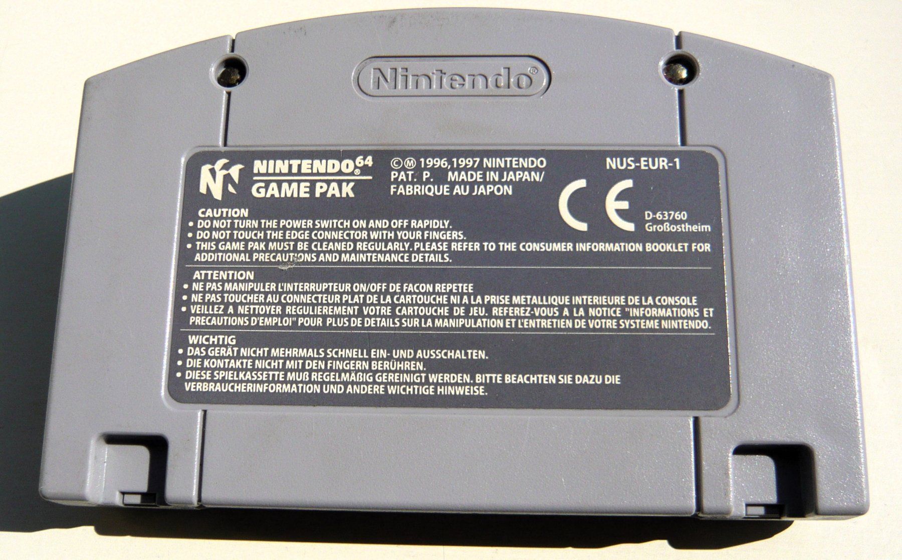 Nintendo Giochi: Nintendo 64 - Mario Tennis – Usato da Onex venduto da Jaguar1986 2